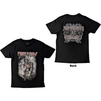 Marchandises Powerwolf: Powerwolf Unisex T-shirt: No Prayer (back Print) (small) S