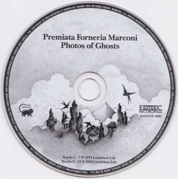 CD Premiata Forneria Marconi: Photos Of Ghosts