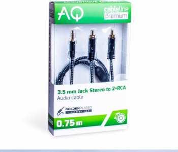 Technique audio Premium PA420 - 3,5 mm Jack - 2 x RCA 0,75m