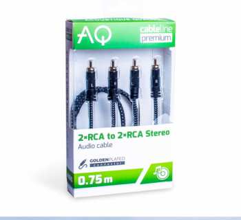 Technique audio Premium PA430 - 2 x RCA - 2 x RCA 0,75m