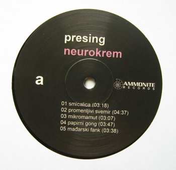 LP Presing: Neurokrem