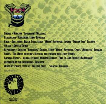 LP Prince Fatty: In The Viper's Shadow