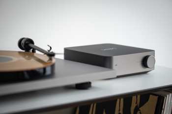 Technique audio Pro-ject Stereo Set Phono + Streaming -  Audio Set Se Zesilovačem Wiim A Gramofonem, šedý