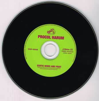CD Procol Harum: Exotic Birds And Fruit