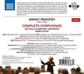 6CD/Coffret Sergei Prokofiev: Complete Symphonies