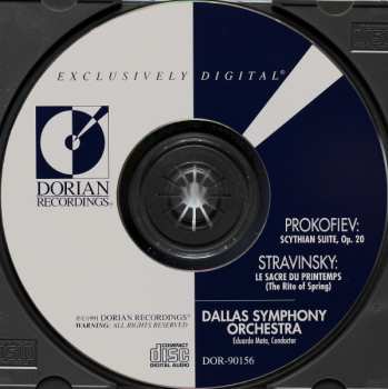 CD Sergei Prokofiev: Scythian Suite Op. 20 / Le Sacre Du Printemps