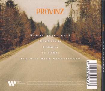 CD Provinz: Zu Spät Um Umzudrehen