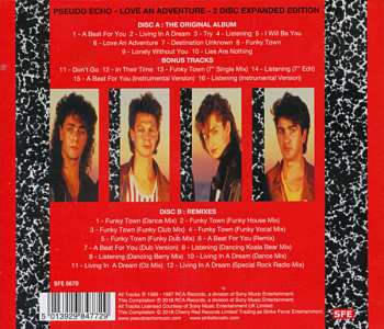2CD Pseudo Echo: Love An Adventure
