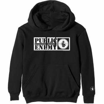 Merch Public Enemy: Sweatshirt Crosshairs Logo Public Enemy 