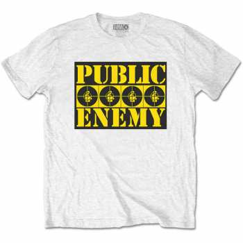Marchandises Public Enemy: Tričko Four Logo Public Enemys  S