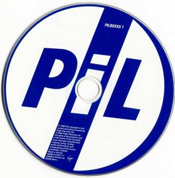 4CD Public Image Limited: Plastic Box