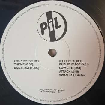LP Public Image Limited: Public Image (First Issue) LTD