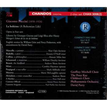 2CD/Coffret Giacomo Puccini: La Bohème