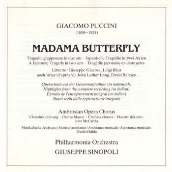 CD Giacomo Puccini: Madama Butterfly - Highlights