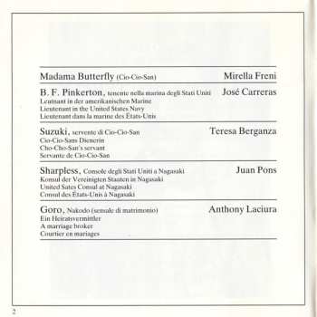 CD Giacomo Puccini: Madama Butterfly - Highlights