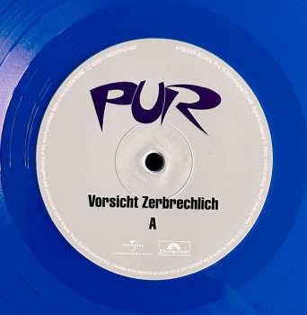 4LP/Coffret Pur: Pur Vinyl-Box Volume 1 (1983 - 1988) LTD | CLR