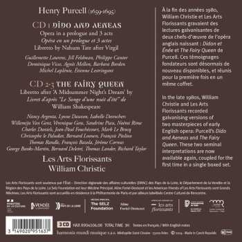 3CD/Coffret Henry Purcell: Dido And Aeneas - The Fairy Queen