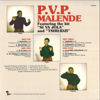 2LP Patience, Violet & Pinky: Malende