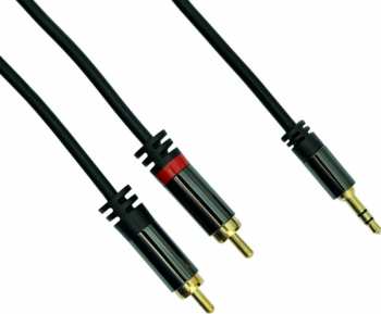 Technique audio PX42007 - 3,5 mm Jack - 2 x RCA - 0,75 m