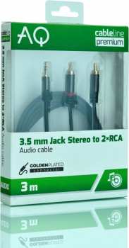 Technique audio PX42030 - 3,5 mm Jack - 2 x RCA - 3 m
