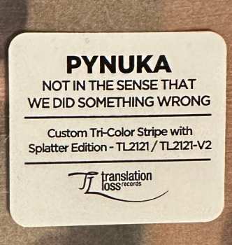 LP Pynuka: Not In The Sense That We Did Something Wrong CLR