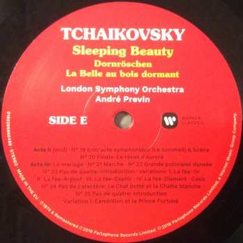 3LP/Coffret Pyotr Ilyich Tchaikovsky: Sleeping Beauty (Complete Ballet)