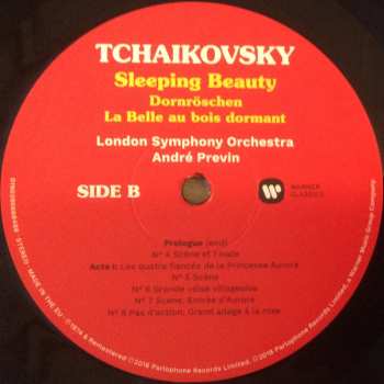 3LP/Coffret Pyotr Ilyich Tchaikovsky: Sleeping Beauty (Complete Ballet)