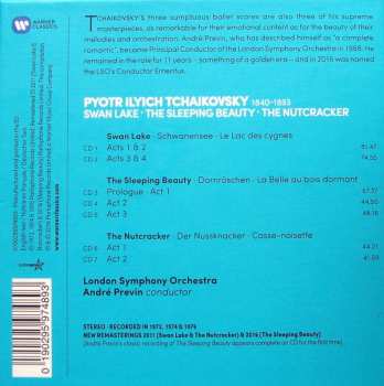 7CD/Coffret Pyotr Ilyich Tchaikovsky: Swan Lake / The Sleeping Beauty / The Nutcracker