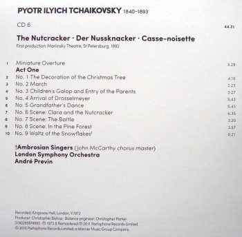7CD/Coffret Pyotr Ilyich Tchaikovsky: Swan Lake / The Sleeping Beauty / The Nutcracker