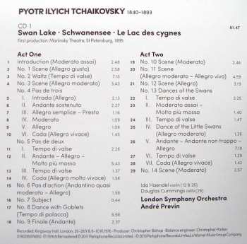 7CD/Coffret Pyotr Ilyich Tchaikovsky: Swan Lake / The Sleeping Beauty / The Nutcracker