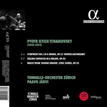 CD Pyotr Ilyich Tchaikovsky: Symphony No. 1 "Winter Daydreams", Italian Capriccio, Waltz From "Eugene Onegin"