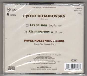 CD Pyotr Ilyich Tchaikovsky: Tchaikovsky  The Seasons, Six Pieces