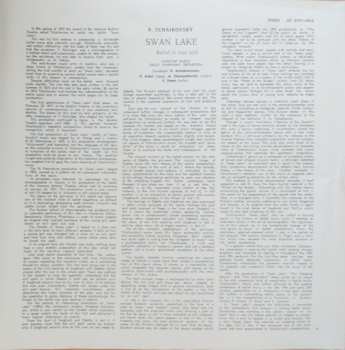 3LP/Coffret Pyotr Ilyich Tchaikovsky: Лебединое Озеро, Балет = Swan Lake, Ballet