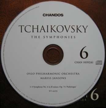 6CD/Coffret Pyotr Ilyich Tchaikovsky: The Symphonies