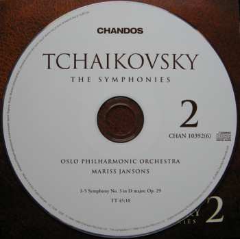 6CD/Coffret Pyotr Ilyich Tchaikovsky: The Symphonies