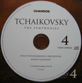 6CD/Coffret Pyotr Ilyich Tchaikovsky: The Symphonies