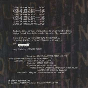 CD Quartet Noir: Quartet Noir
