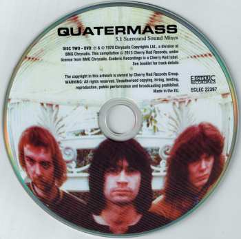 CD/DVD Quatermass: Quatermass DLX