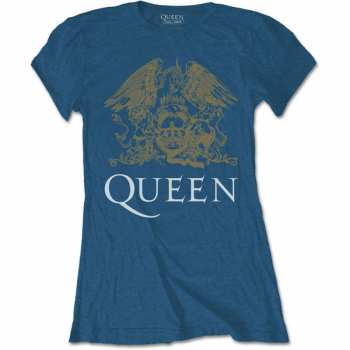 Marchandises Queen: Queen Ladies T-shirt: Crest (x-small) XS