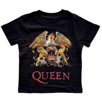 Merch Queen: Les enfants Toddler T-shirt Classic Crest 
