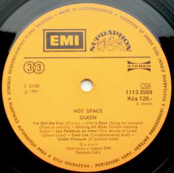 LP Queen: Hot Space