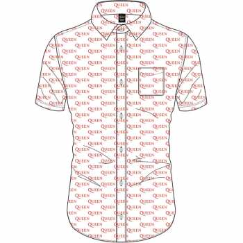 Merch Queen: Chemises décontractées Logo Queen Pattern 