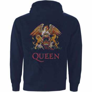 Marchandises Queen: Mikina Se Zipem Classic Crest  S