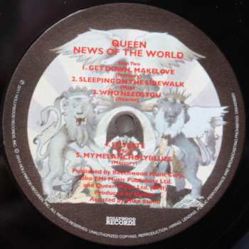 LP Queen: News Of The World