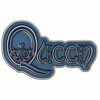 Merch Queen: Plaque Logo Queen Acier