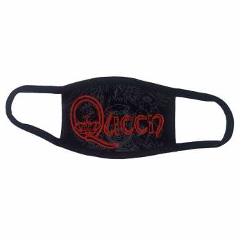 Merch Queen: Masque Red Retro Logo Queen