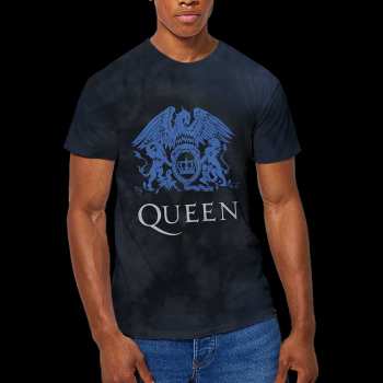 Merch Queen: T-shirt Blue Crest 