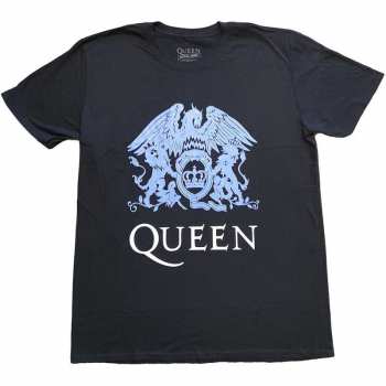 Merch Queen: T-shirt Blue Crest 