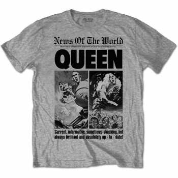 Merch Queen: T-shirt News Of The World 40th Front Page 