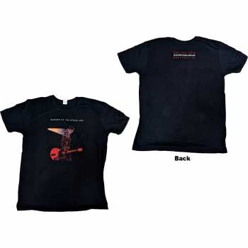 Marchandises Queens Of The Stone Age: Queens Of The Stone Age Unisex T-shirt: Budapest 2018 (back Print) (small) S
